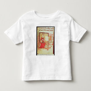 Cotton Nero D VIII fol.7 Queen Matilda holding a c Toddler T-Shirt