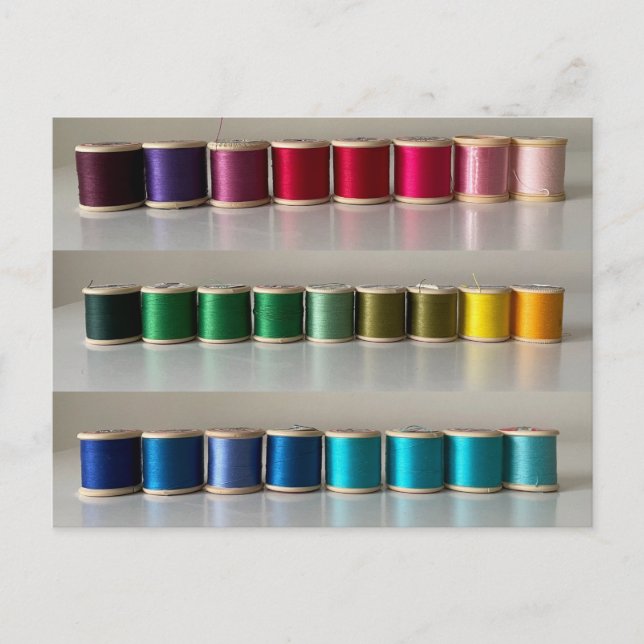 Cotton Reels Postcard (Front)