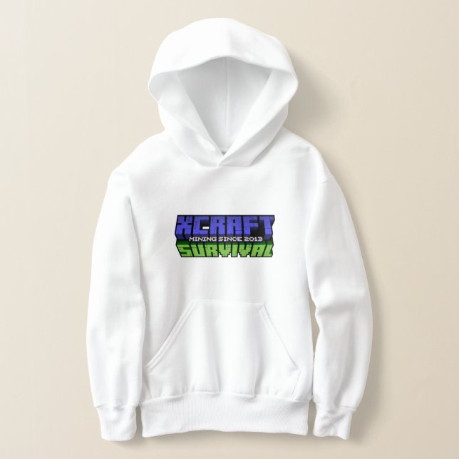 Cotton Rich Minecraft™ Hoodie (Laydown)