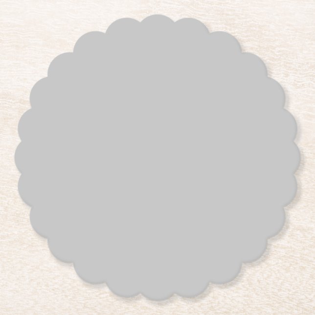  Cotton Seed,Ghost,Grey Cloud, Paper Coaster (Front)