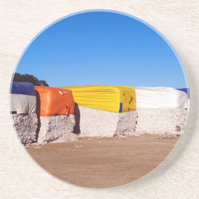 Cotton Series--1 of 9---Cotton Modules Coaster (Front)