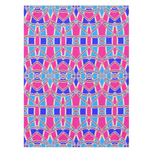 Cotton Table cloth, 52"x70" multicolor pattern  Tablecloth