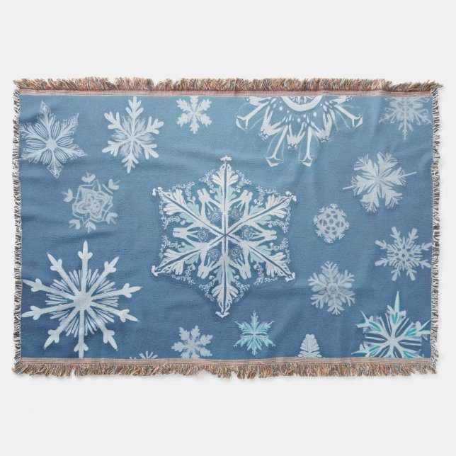 Cotton Throw Blanket (Front)