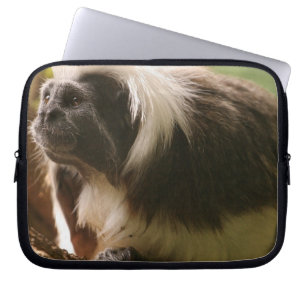 Cotton Topped Tamarin Monkey Laptop Sleeve