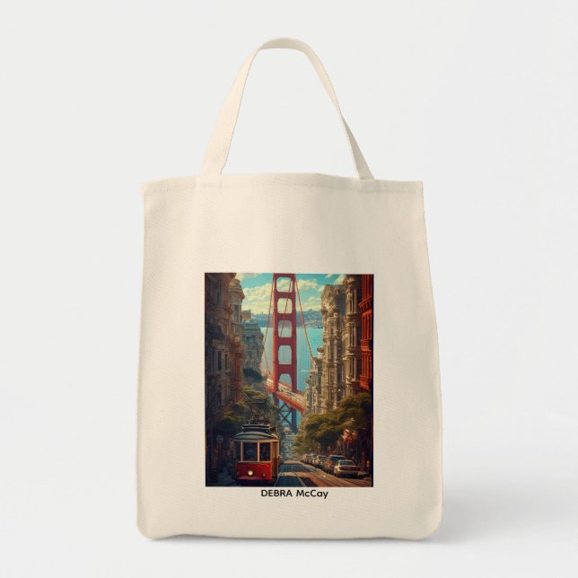 Cotton Tote Bags: Photo Gallery | Multicolor Style (Front)
