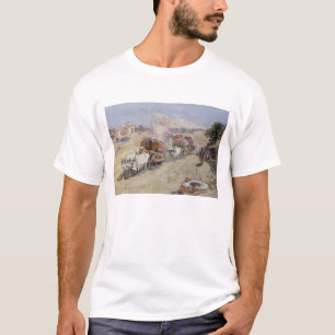 Cotton Transport, India, 1862 (w/c over pencil hei T-Shirt