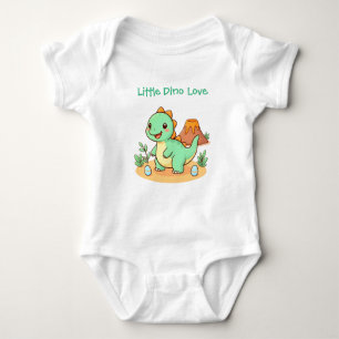 Cotton Trendy Dinosaur Fun Baby Bodysuit