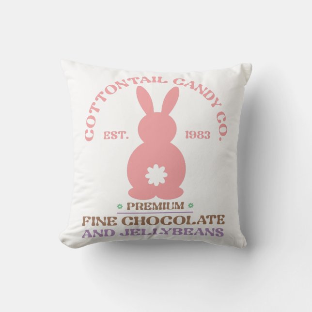 Cottontail Candy Co Cushion (Front)
