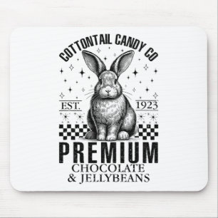 Cottontail Candy Company Chocolate Cute Bunny East Mouse Pad