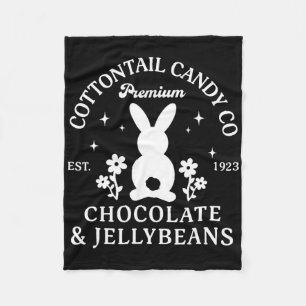 Cottontail Candy Company Est 1923 Fleece Blanket