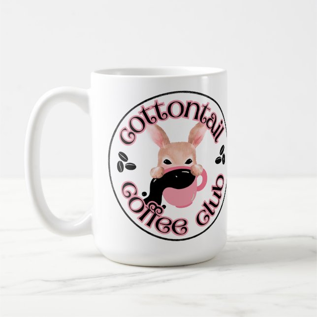 Cottontail Coffee Club Mug (Left)