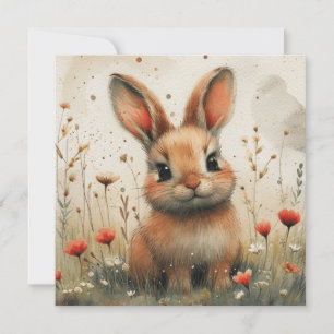 Cottontail Dreams: Bunny Stationery Set 📝Digital Holiday Card