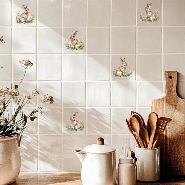 Cottontail Rabbit  Ceramic Tile (Creator Uploaded)