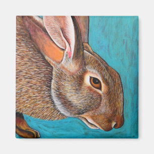 Cottontail Rabbit Magnet