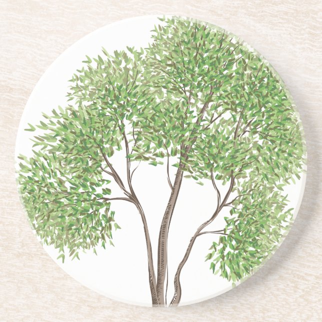 Cottonwood Tree Coaster (Front)