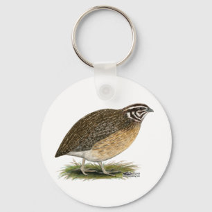 Coturnix Pharaoh Quail Key Ring