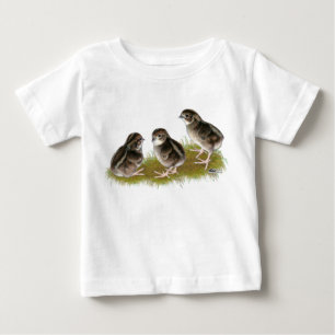 Coturnix Quail Chicks Baby T-Shirt