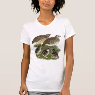 Coturnix Quail Family T-Shirt