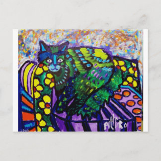 Couch Kat Postcard