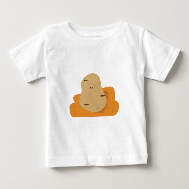 Couch Potato Baby T-Shirt (Front)