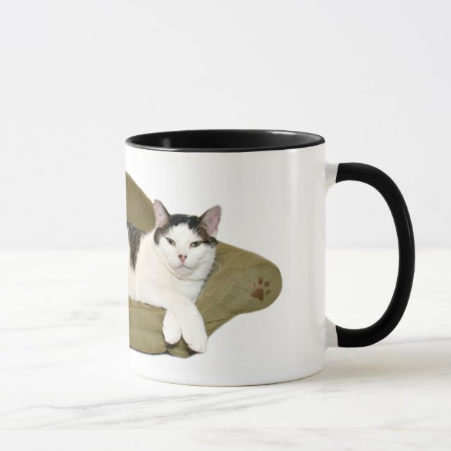 Couch potato cat cup (Right)