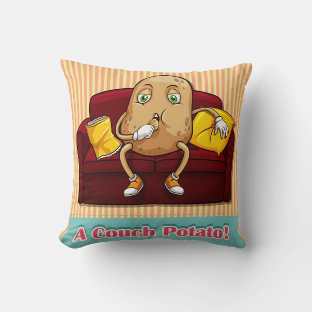 Couch Potato Cushion (Front)