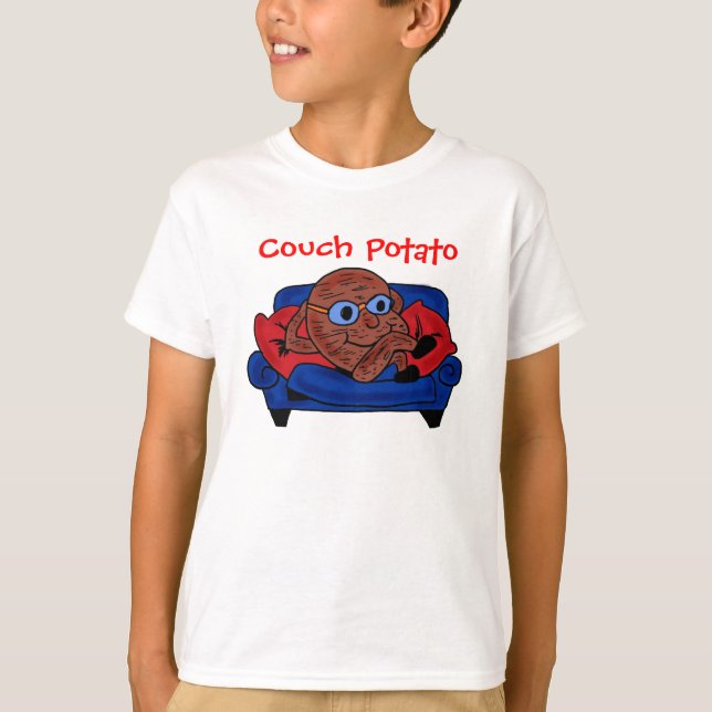 Couch Potato kids shirt (Front)