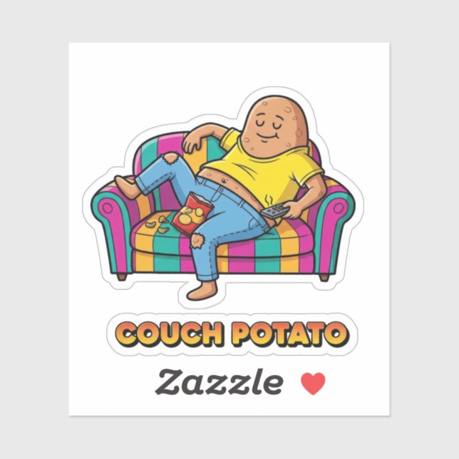 Couch Potato Lazy Person (Sheet)