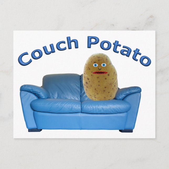 Couch Potato Postcard (Front)