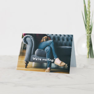 COUCH POTATOES MISSING YOU CARD