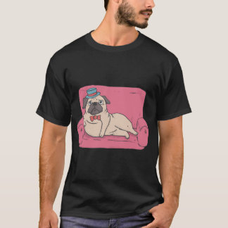 Couch Pug T-Shirt