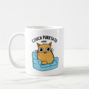 Couch Purrtato Funny Potato Pun Coffee Mug
