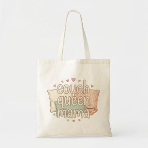 Couch Queen Mama Cute Cosy Mum Aesthetic Design    Tote Bag