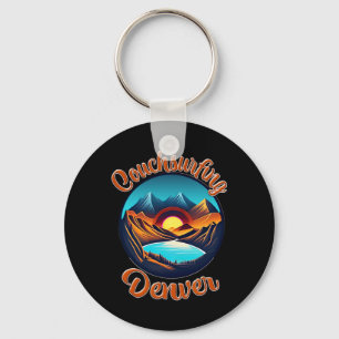 Couch Surfing Denver Colorado Key Ring