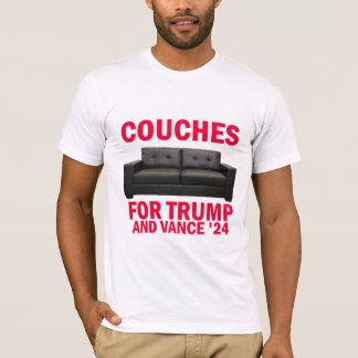 COUCHES FOR TRUMP AND VANCE '24 T-Shirt