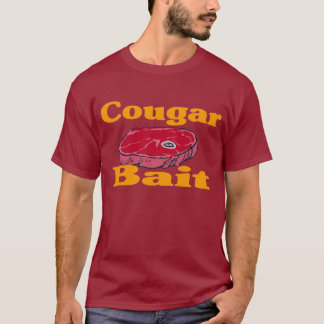 Cougar Bait - Maroon (front & back) T-Shirt