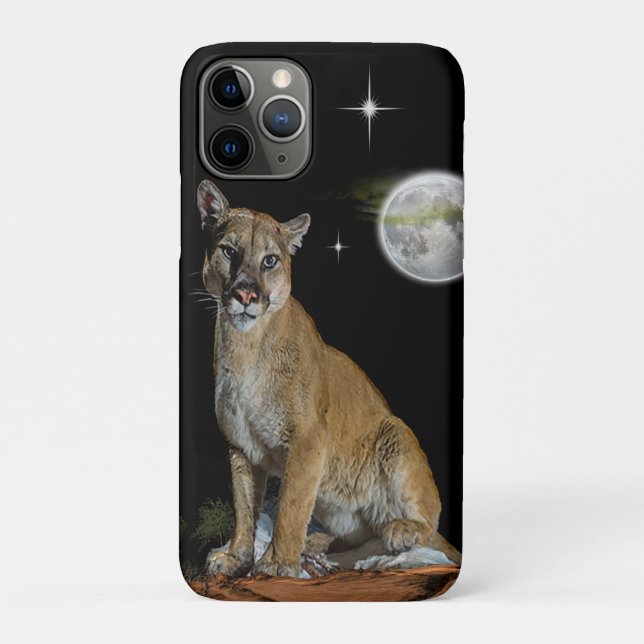 Cougar Case-Mate iPhone Case (Back)
