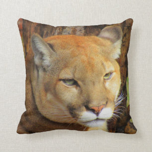 Cougar / Florida Panther / Mountain Lion - Pillow