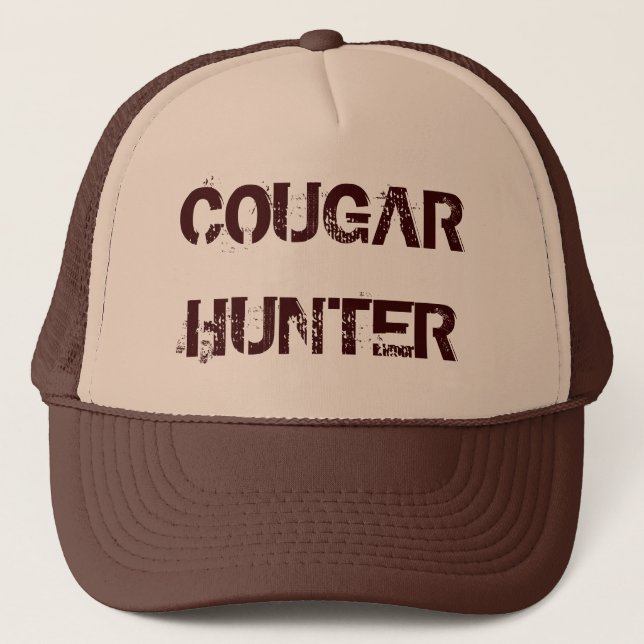 COUGAR HUNTER TRUCKER HAT (Front)