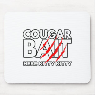 Cougar It Fun Halloween Costume Older Woman Younge Mouse Pad