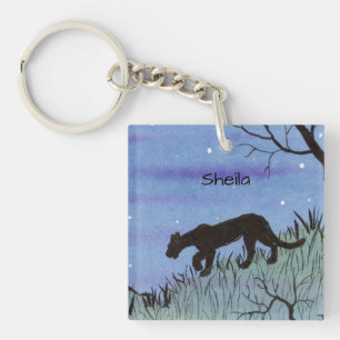 Cougar Key Ring
