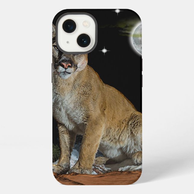 cougar mountain iPhone case (Back)