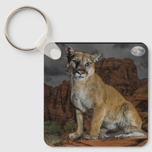 cougar mountain  key ring