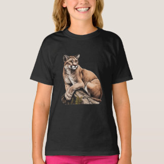 Cougar Mountain Lion Lover T-Shirt