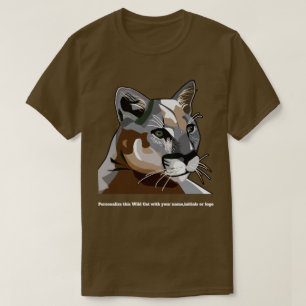 Cougar or Mountain Lion or Puma T shirt