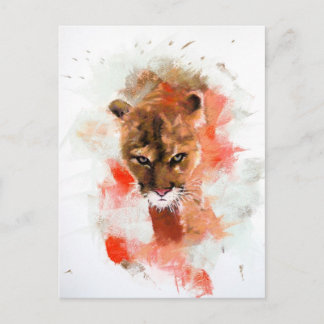 Cougar Postcard