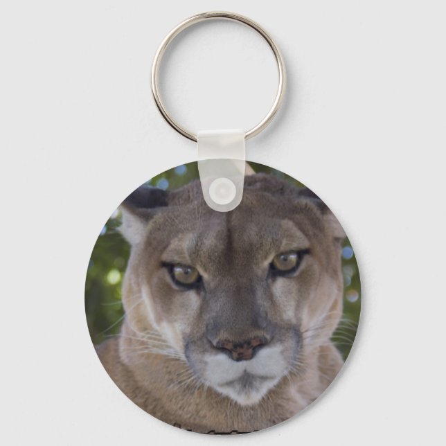 Cougar Pounce Keychain (Front)