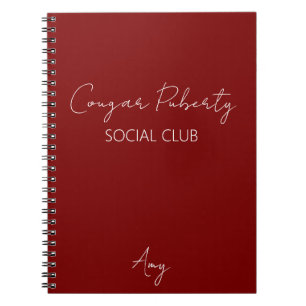Cougar Puberty Notebook