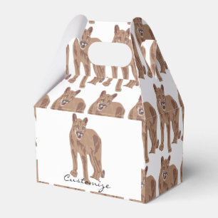 Cougar Puma Mountain Lion Thunder_Cove Favour Box