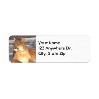Cougar Rest Return Address Label